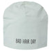 KI-generiertes Bild Stylische Mütze Unisex "Bad Hair Day" Mint Jersey Stretch Beanie weich dehnbar