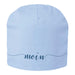 KI-generiertes Bild Stylische Mütze Unisex "Moin" Blau Jersey Stretch Beanie weich dehnbar