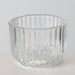KI-generiertes Bild,3er Set Teelichthalter Glas Retro Klar 7-9cm Teelichtglas Windlicht Kerzenhalter