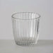 KI-generiertes Bild,4´er Set Glas Teelichthalter Retro Weiß Klar 7cm Teelichtglas Windlicht-Halter