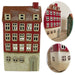 KI-generiertes Bild Teelichthaus Lichterhaus Aarhus 24cm Keramik Fachwerkhaus Teelichthalter