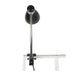 KI-generiertes Bild,Elegante LED Klemmlampe List 39cm Schwarz E27 Clip-On Schreibtischlampe Tischlampe