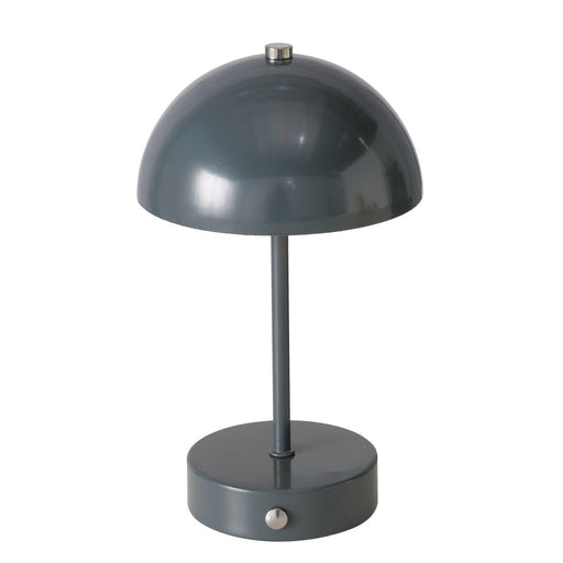 KI-generiertes Bild,LED Tischlampe Tischleuchte Grau 25cm Touch Batterie Leselampe Nachttischlampe
