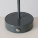 KI-generiertes Bild,LED Tischlampe Tischleuchte Grau 25cm Touch Batterie Leselampe Nachttischlampe