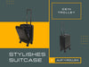 KI-generiertes Bild,Hartschalenkoffer 37L Trolley Koffer Laptopfach Reisekoffer Rollkoffer Handgepäck