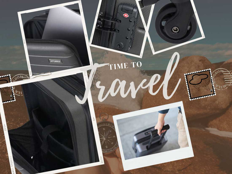 KI-generiertes Bild,Hartschalenkoffer 37L Trolley Koffer Laptopfach Reisekoffer Rollkoffer Handgepäck