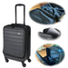 KI-generiertes Bild Hartschalenkoffer 37L Trolley Koffer Laptopfach Reisekoffer Rollkoffer Handgepäck
