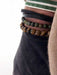 KI-generiertes Bild,Design Unisex Perlenarmband 20-21cm Oslo Tigerauge Braun Naturstein dehnbar elastisch