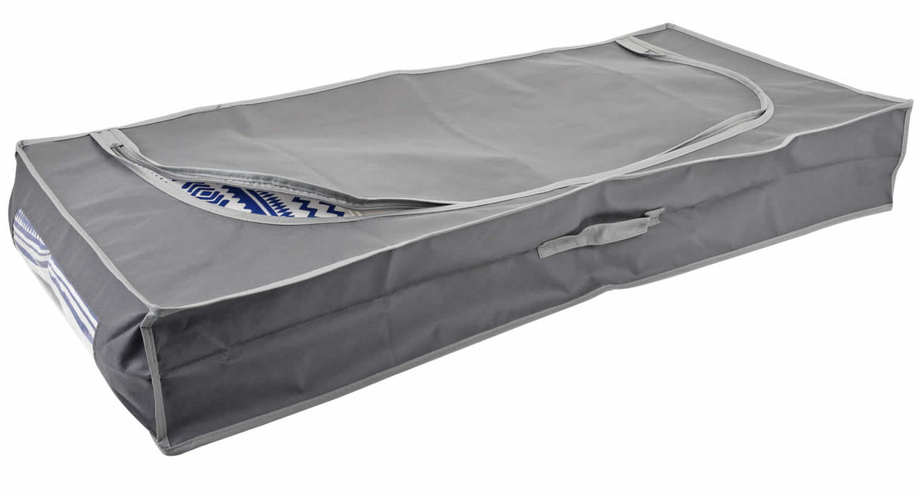KI-generiertes Bild,XL Vlies Unterbettkommode Grau 105x45x16 Unterbettbox Aufbewahrungsbox