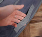 KI-generiertes Bild,XL Vlies Unterbettkommode Grau 105x45x16 Unterbettbox Aufbewahrungsbox