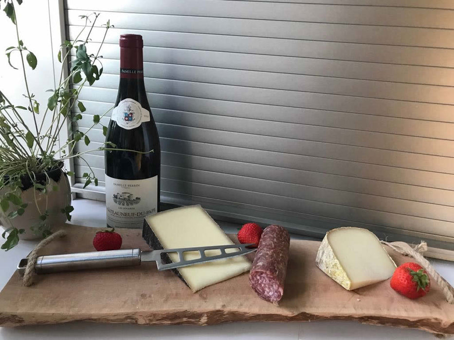 KI-generiertes Bild,XL Mango Schneidebrett Nature 50cm Echt-Holz Küchenbrett Vesperbrett Servierbrett