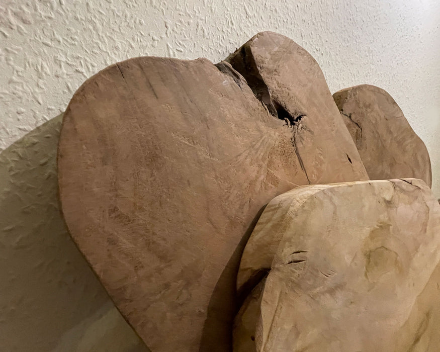 KI-generiertes Bild,Beistelltisch Teakholz 45cm Braun Couchtisch Nachttisch Hocker Massiv