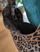 KI-generiertes Bild,Vintage Shopper Palma Leo 43x35cm mit Magnetverschluss Einkaufstasche Tragetasche