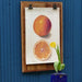 KI-generiertes Bild,Vintage Clipboard Klemmbrett A6 Holz Bilderrahmen 22cm Aufsteller mit Klammer