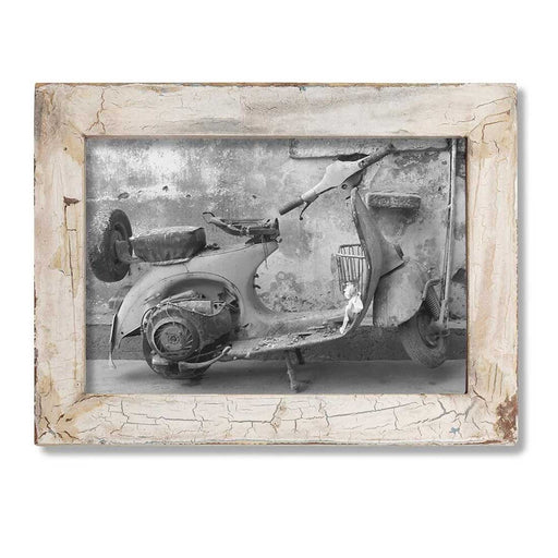KI-generiertes Bild,Vintage Wand-Bilderrahmen 20x30cm Weiß Fotorahmen Retro