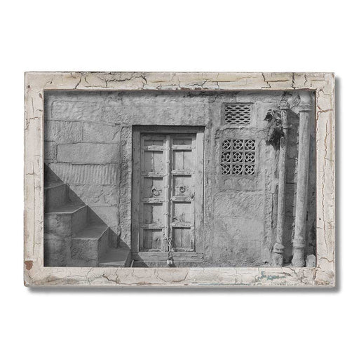 KI-generiertes Bild,Vintage Wand-Bilderrahmen 20x30cm Weiß Filligran Fotorahmen Retro