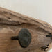 KI-generiertes Bild,Vintage Echt Holz Wandgarderobe 4 Haken Braun Baumstamm Garderobenleiste