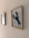 KI-generiertes Bild,Vintage Wandbild Sylt Motiv Hummer 20x28cm Holzrahmen Glas-Scheibe maritime Deko