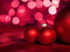 KI-generiertes Bild,30 Kunststoff Weihnachtskugeln Rot 4cm-6cm Baumkugel Dekokugel