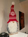 KI-generiertes Bild,XL Holz Weihnachtswichtel 57cm Holz Sockel Deko Weihnachts-Figur Dekoration