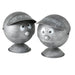 KI-generiertes Bild,XL Sturmaschenbecher Metall Smoky Grau 16cm Cappy Windaschenbecher Ascher