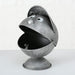 KI-generiertes Bild,XL Sturmaschenbecher Metall Smoky Grau 16cm Cappy Windaschenbecher Ascher