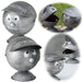 KI-generiertes Bild XL Sturmaschenbecher Metall Smoky Grau 16cm Cappy Windaschenbecher Ascher
