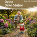 KI-generiertes Bild,XL Deko Figur Gartenzwerg Cocktail 20cm Gnom Skulptur Gartenstatue Statue Objekt