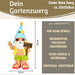 KI-generiertes Bild,XL Deko Figur Gartenzwerg Summer 23cm Gnom Skulptur Gartenstatue Statue Objekt