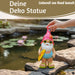 KI-generiertes Bild,XL Deko Figur Gartenzwerg Surfer 23cm Gnom Skulptur Gartenstatue Statue Objekt