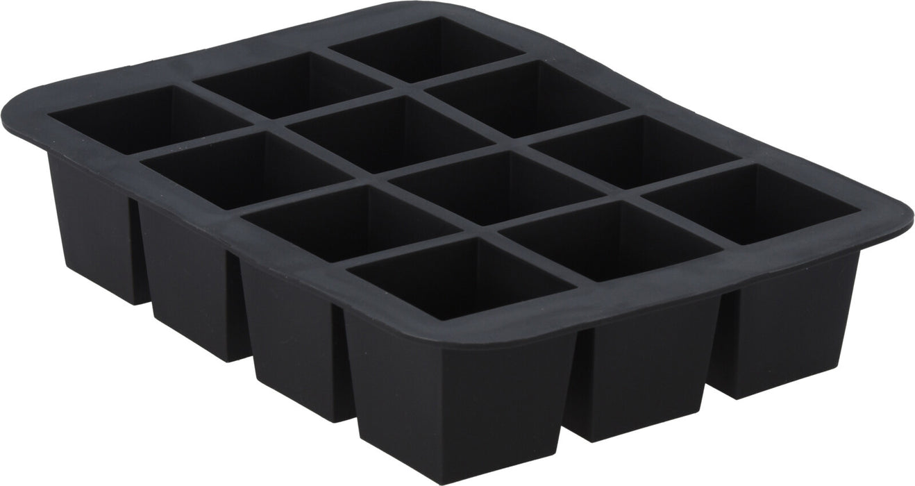 KI-generiertes Bild,2x XL Silikon Eiswürfelformer 4cm große Würfel Eiswürfelform Eiswürfelbereiter