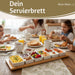 KI-generiertes Bild,XL Tapas Snacktablett Snackteller 9-fach Set 58cm Eckig Serviertablett Snackschalen