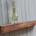 KI-generiertes Bild,Holz Wandregal Bilderregal 45cm Braun Fundholz Wandboard Bilderrahmenleiste Ablage