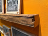KI-generiertes Bild,XL Holz Wandregal Bilderregal 80cm Braun Fundholz Wandboard Bilderrahmenleiste Ablage