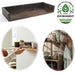 KI-generiertes Bild IB Laursen Industrial Holz Ziegelform Wandregal 60cm Braun Küchenregal Bücherregal Wandboard