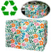 KI-generiertes Bild XXL Jumbo Bag Esme - bunte Blumen 55cm Kunststoff Aufbewahrungstasche Einkaufstasche