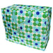 KI-generiertes Bild,XXL Jumbo Bag Gänseblümchen Blau 55cm Aufbewahrungstasche Einkaufstasche