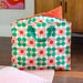 KI-generiertes Bild,XXL Jumbo Bag Gänseblümchen Rosa 55cm Aufbewahrungstasche Einkaufstasche