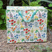 KI-generiertes Bild,XXL Jumbo Bag Wild Flowers 55cm Aufbewahrungstasche Einkaufstasche