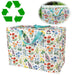KI-generiertes Bild XXL Jumbo Bag Wild Flowers 55cm Kunststoff Aufbewahrungstasche Einkaufstasche