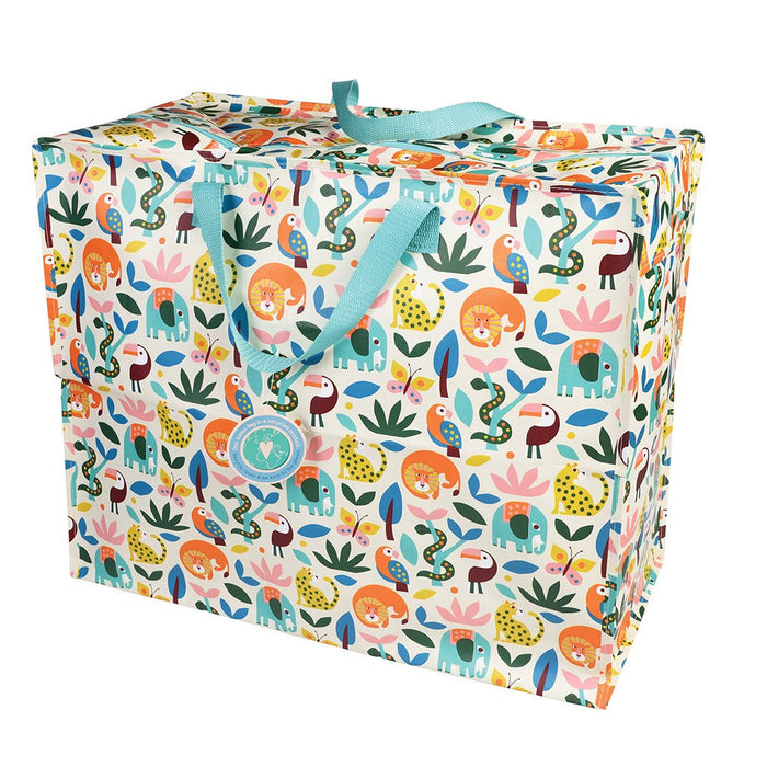 KI-generiertes Bild,XXL Jumbo Bag Wilde Tiere 55cm Aufbewahrungstasche Einkaufstasche