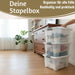 KI-generiertes Bild,XL Stapelbox Allzweckbox 40x28x20cm ?? mit Deckel Transportbox Stapelkiste