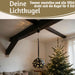 KI-generiertes Bild,XL Deko Glas Lichtkugel 15LED 14cm Gold drehbar Timer Batterie Anhängen
