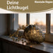 KI-generiertes Bild,XL Deko Glas Licht-Kugel Zapfen 15 LED 20cm Timer Batterie-Fach Gold zum Anhängen