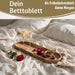 KI-generiertes Bild,XL Deko-Tablett Mango-Holz Braun 72cm groß Serviertablett Obst-Schale Brot