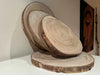 KI-generiertes Bild,XL Rindenbrett Baumscheibe Rund Holz Ø 30cm Astscheibe Rindenscheibe