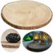 KI-generiertes Bild XL Rindenbrett Baumscheibe Rund Holz Ø 30cm Astscheibe Rindenscheibe