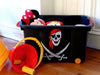 KI-generiertes Bild,XL Spielzeugkiste Piraten-Kiste 60x40cm Schatztruhe Aufbewahrungsbox