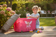 KI-generiertes Bild,XL Spielzeugkiste Prinzessin Fee Aufbewahrungsbox Rollbox Rollen