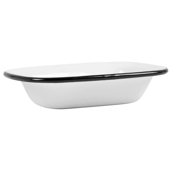 KI-generiertes Bild,Seifenschale Emaille Creme Weiß 15cm Altum Seifenhalter Seifenablage